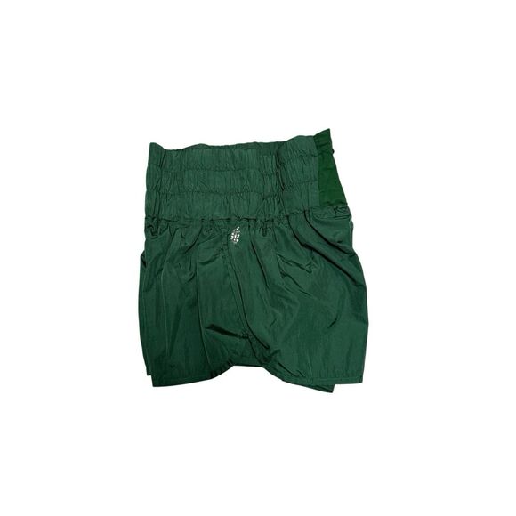 Free People FP Movement The Way Home Shorts Small Green High Rise Gym Active - Picture 2 of 6